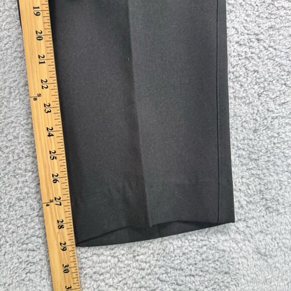 Peter Millar Pants Mens 35x29 Black Golf Dress Flat Front Crown Sport Casual - Picture 4 of 11